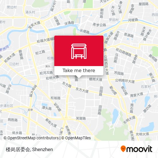 楼岗居委会 map