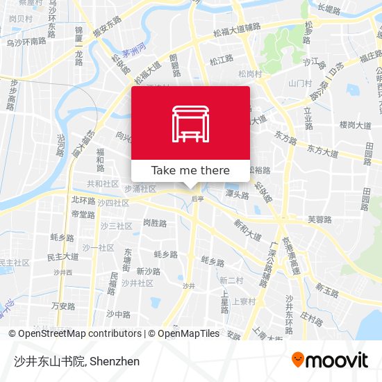 沙井东山书院 map