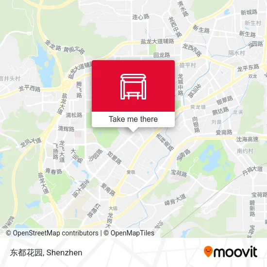 东都花园 map