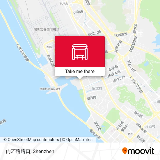 内环路路口 map
