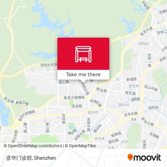 彦华门诊部 map