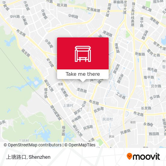 上塘路口 map