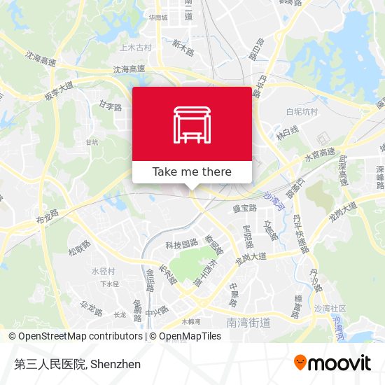 第三人民医院 map