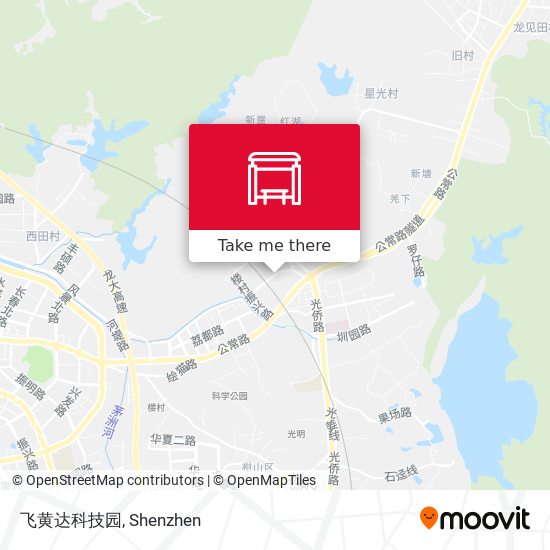 飞黄达科技园 map
