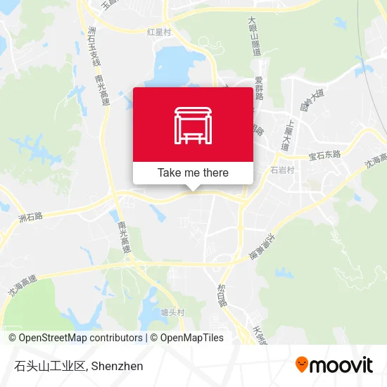 石头山工业区 map