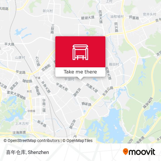 喜年仓库 map