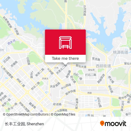 长丰工业园 map