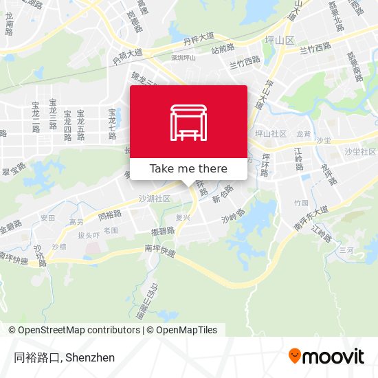 同裕路口 map