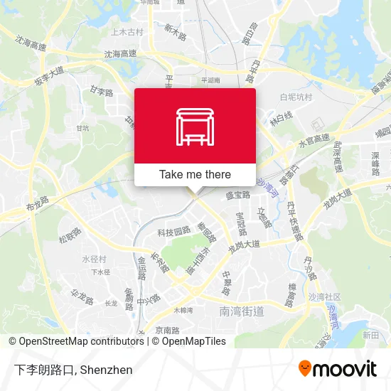下李朗路口 map