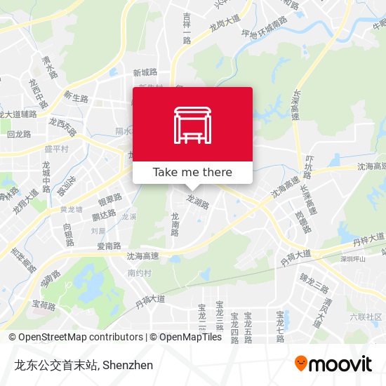 龙东公交首末站 map