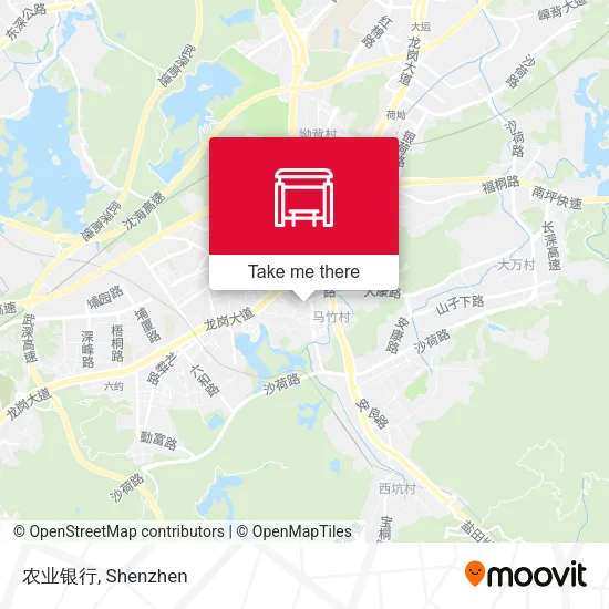 农业银行 map