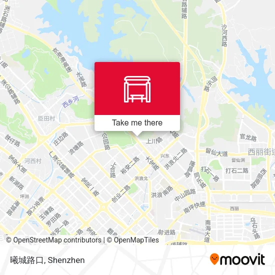 曦城路口 map