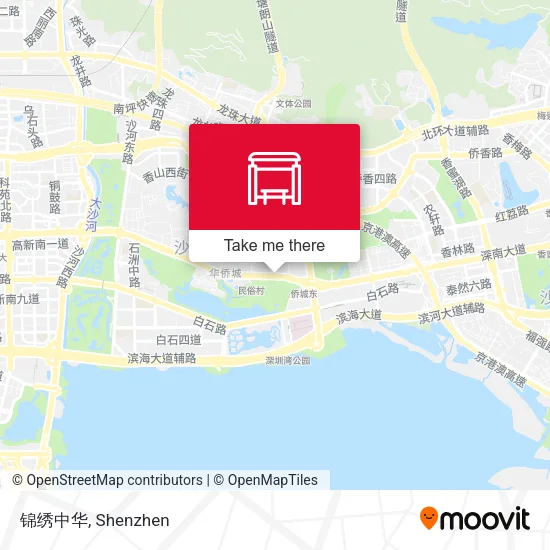 锦绣中华 map