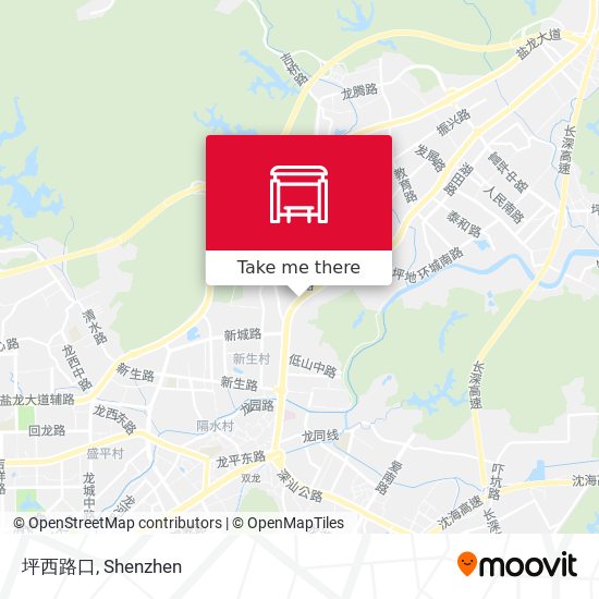 坪西路口 map