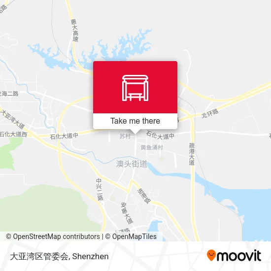 大亚湾区管委会 map