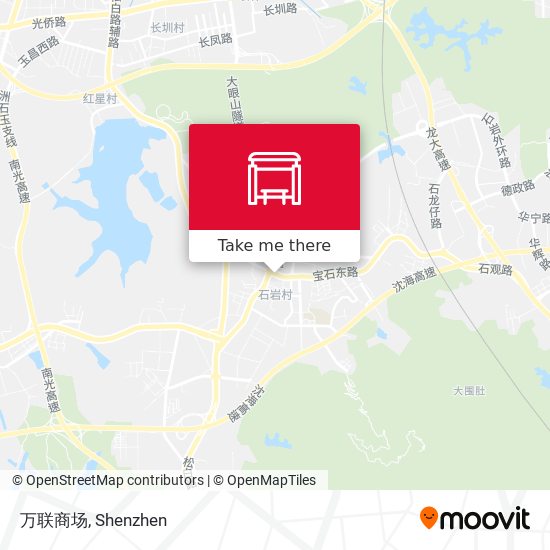 万联商场 map
