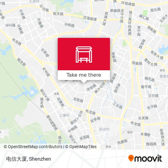 电信大厦 map