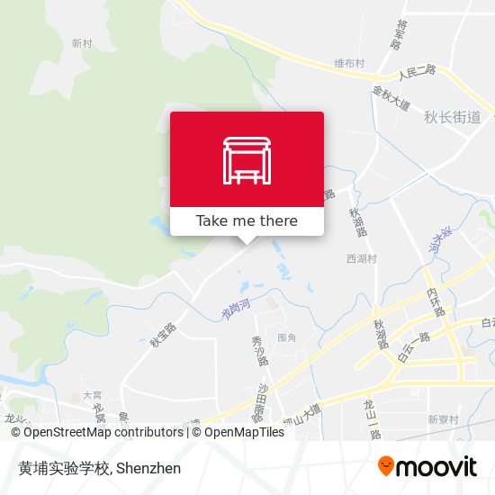 黄埔实验学校 map