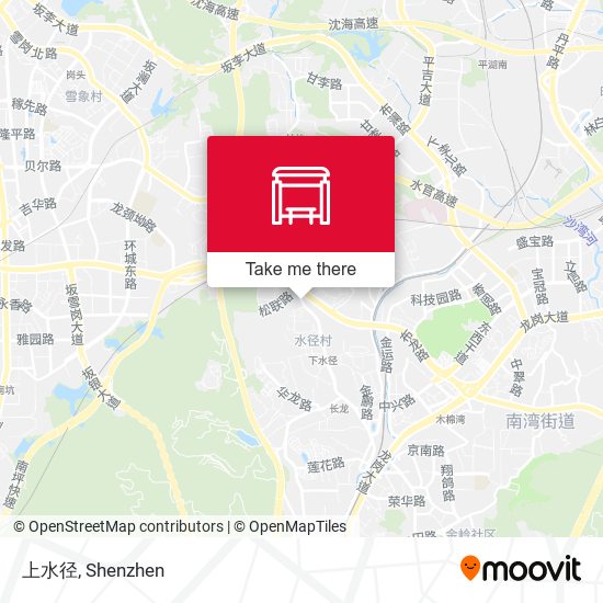 上水径 map