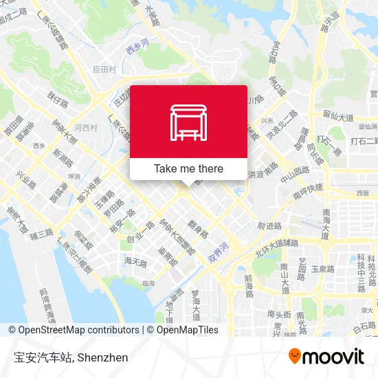 宝安汽车站 map