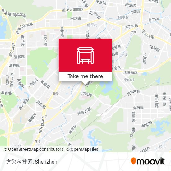 方兴科技园 map