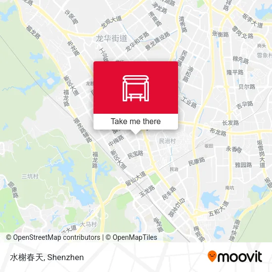水榭春天 map