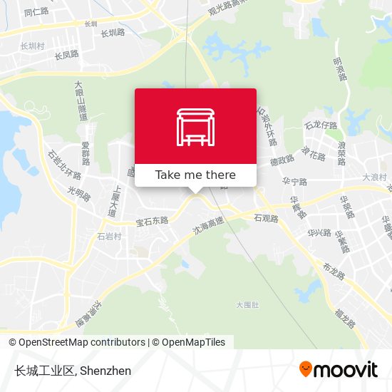 长城工业区 map