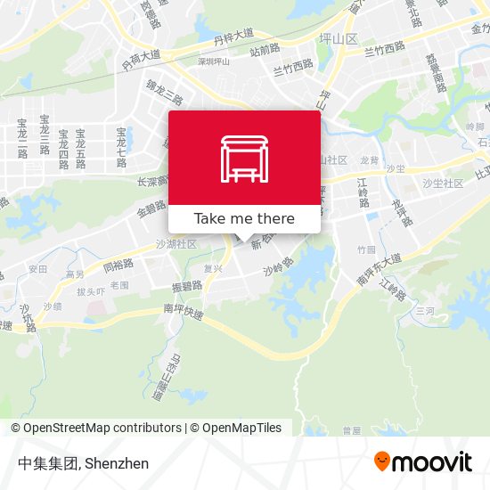 中集集团 map