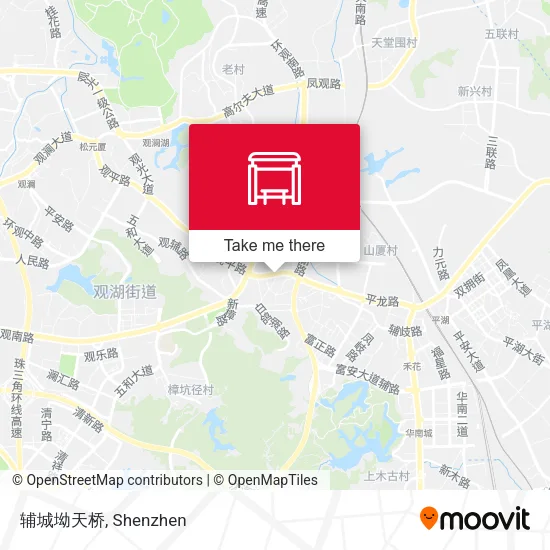 辅城坳天桥 map