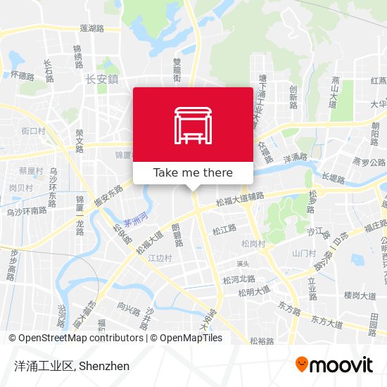 洋涌工业区 map