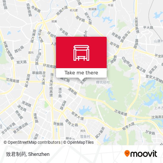 致君制药 map