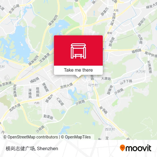 横岗志健广场 map