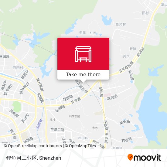 鲤鱼河工业区 map