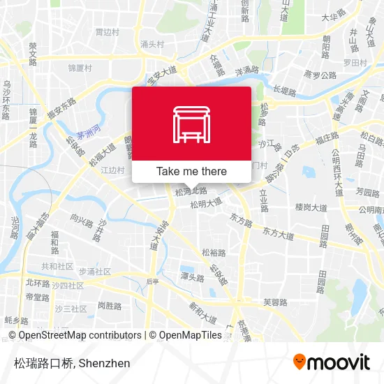 松瑞路口桥 map