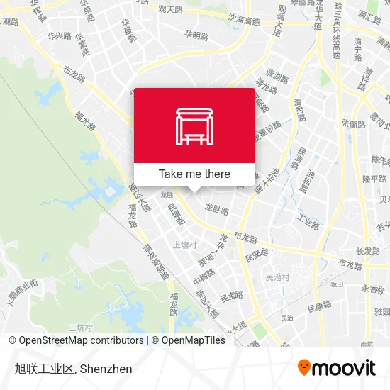 旭联工业区 map