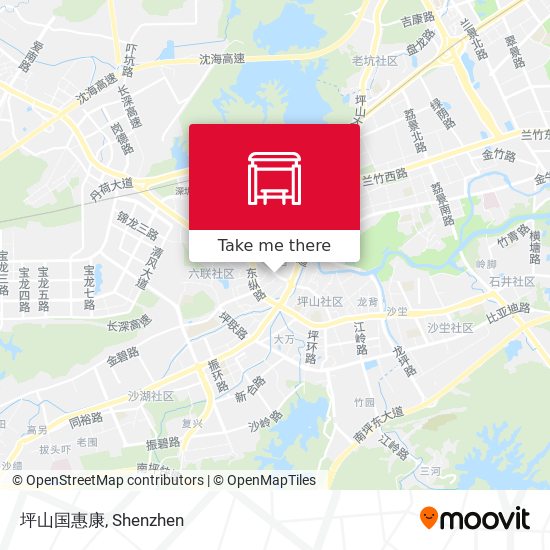 坪山国惠康 map