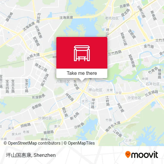 坪山国惠康 map