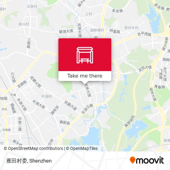 雁田村委 map