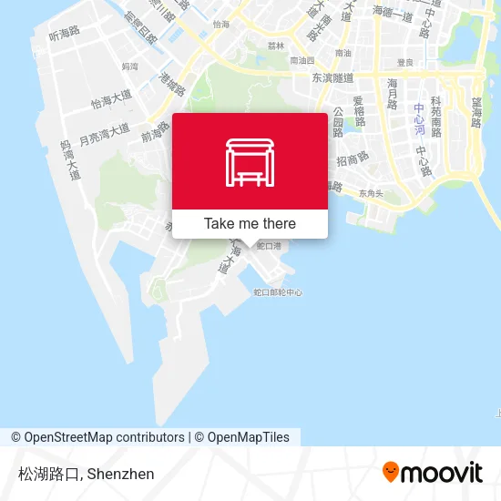 松湖路口 map