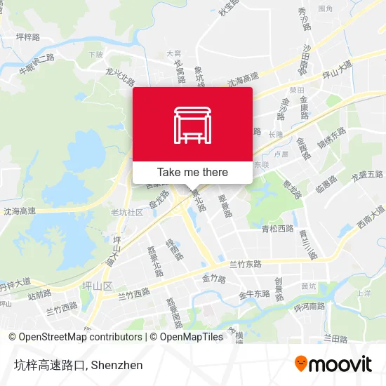 坑梓高速路口 map