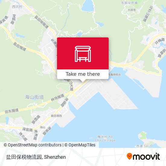 盐田保税物流园 map