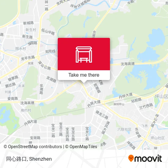 同心路口 map