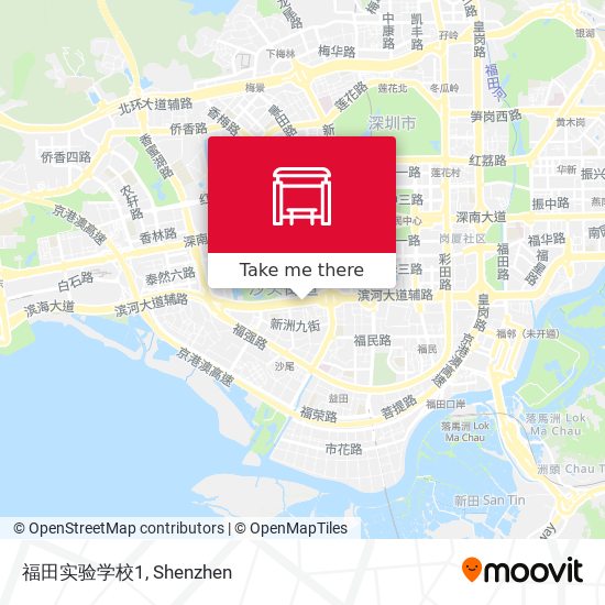 福田实验学校1 map