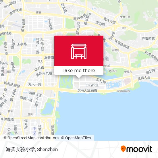 海滨实验小学 map
