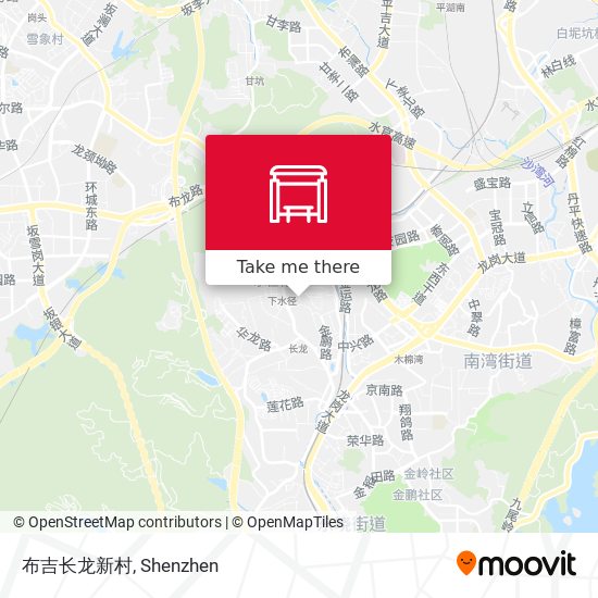 布吉长龙新村 map