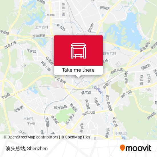 澳头总站 map