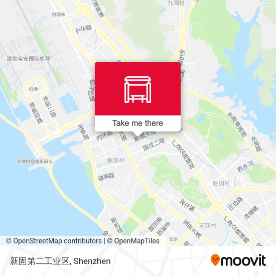 新固第二工业区 map