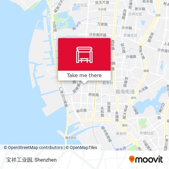 宝祥工业园 map