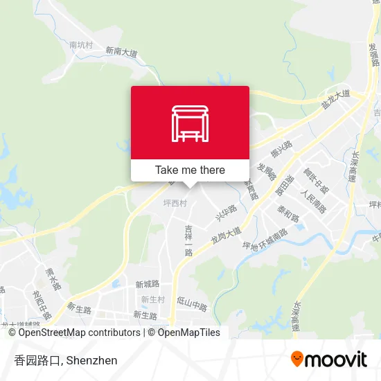 香园路口 map
