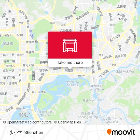 上步小学 map